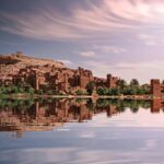 Kabah Ait Benhaddou, a historic UNESCO World Heritage ksar in Morocco, featuring traditional earthen Berber architecture and ancient fortified walls.